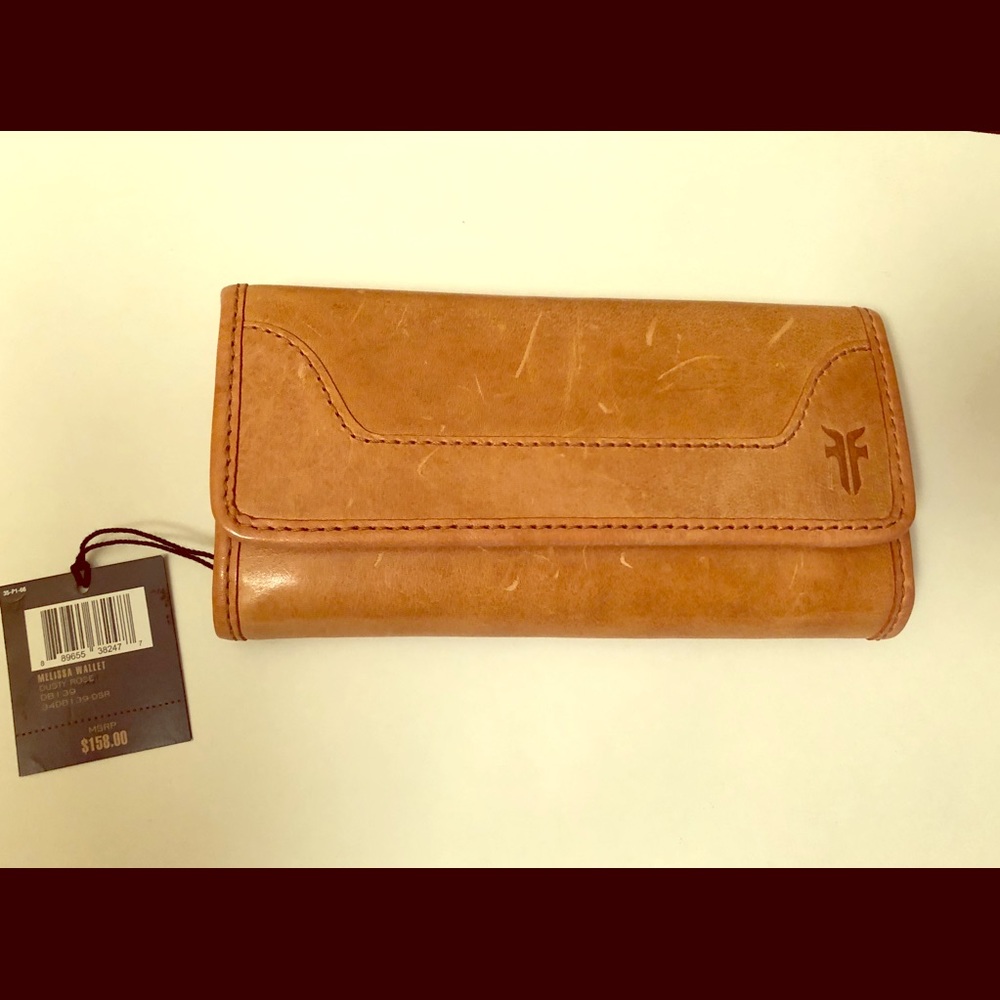 NWT Frye Melissa Continental Snap Wallet